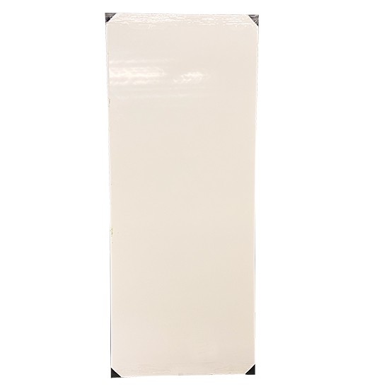 White Flat uPVC Panel - 790 x 1920 x 28mm