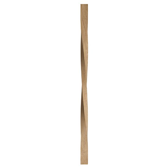 Burbidge Oak 41mm Square Twist Spindle