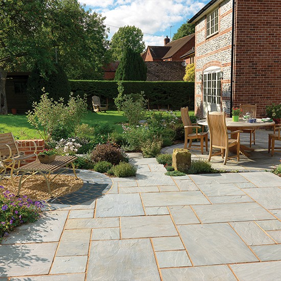 Pavestone Premium Calibrated 20mm Sandstone Paving - Light Grey