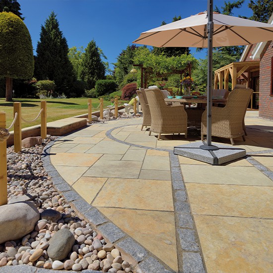 Pavestone Limestone Paving - 15.0m² Contractor Pack
