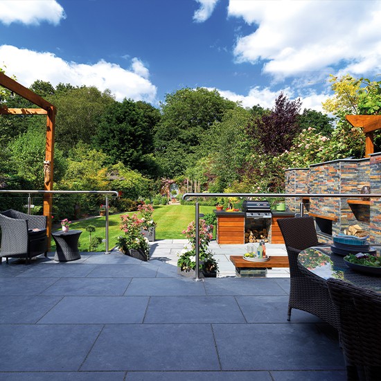 Pavestone Premium Calibrated Rio Brazilian Slate Paving - 14.44m² Contractor Pack