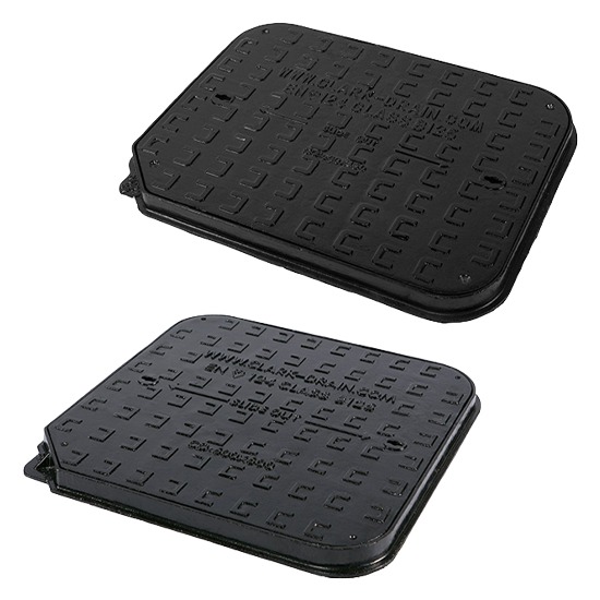 Clark Drain B125 Ductile Solid Top Manhole Cover