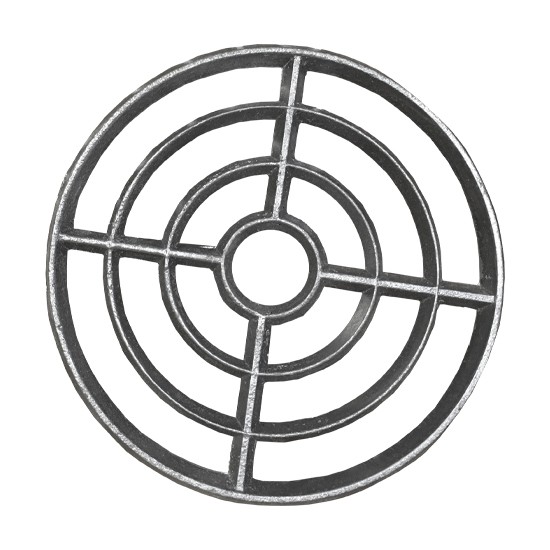Glen Castings Aluminium Round Grid Top