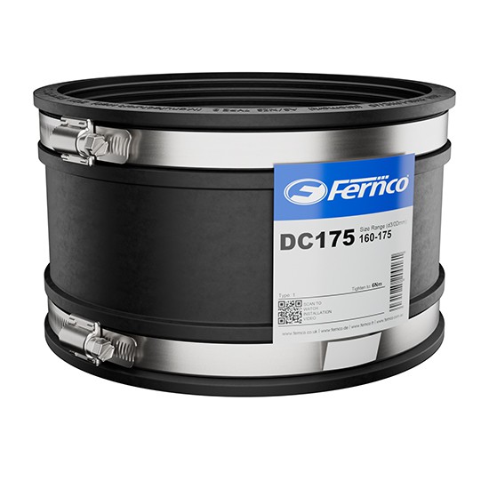 Fernco DC175 Drain Coupling 160-175mm