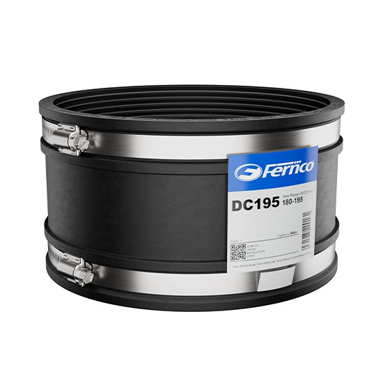 Fernco DC195 Drain Coupling 180-195mm