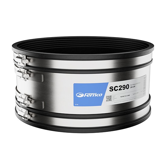 Fernco SC290 10' Clay to 10' Clay Coupling - 265-290mm