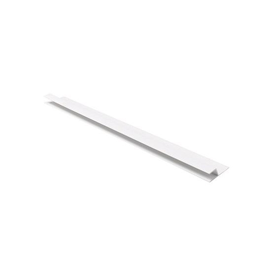 Kestrel 699/BW White Flat Roof Edge Trim - 5000 x 9mm - Pack of 10