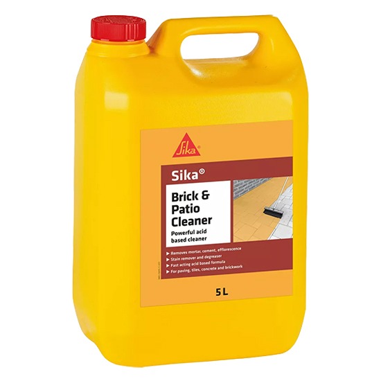 Sika 102476 Brick & Patio Cleaner - 5 Litres