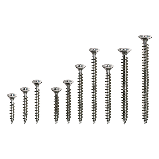 Spax T-Star Plus Flat Countersunk A2 Stainless Steel Screws - Pack 25