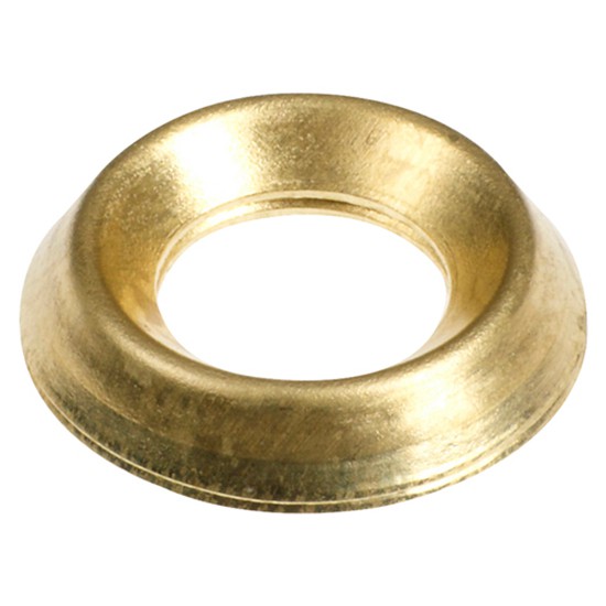 Timco 8BCUPP Electro Brass Plated Screw Cup 8g - Pack of 55