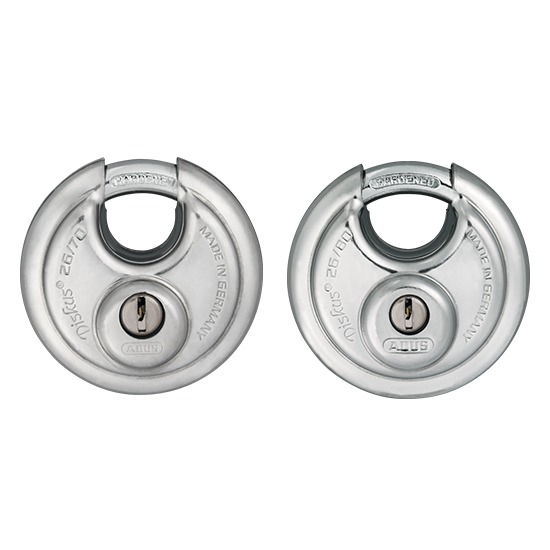 Abus 26C Diskus Padlock with Hardened Steel Shackle