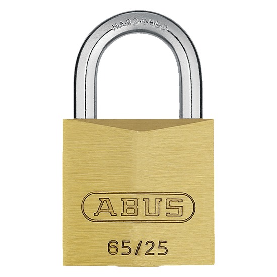 Keyed Alike Brass Padlock - 65/25KA - Key 251