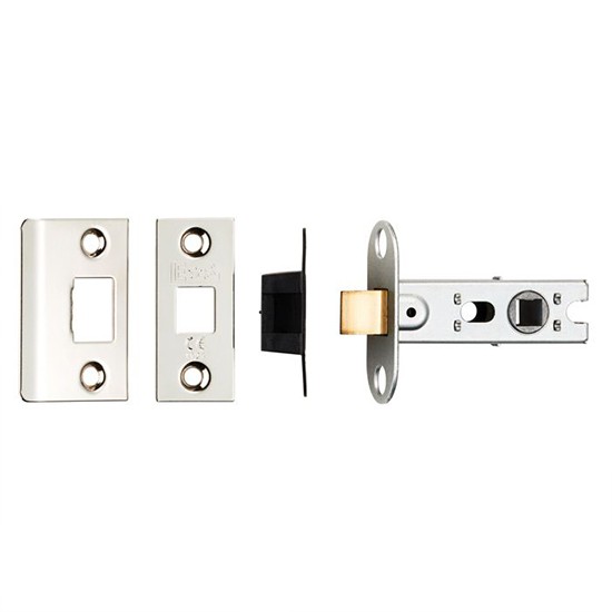 Carlisle Nickel Plate Tubular Mortice Latch