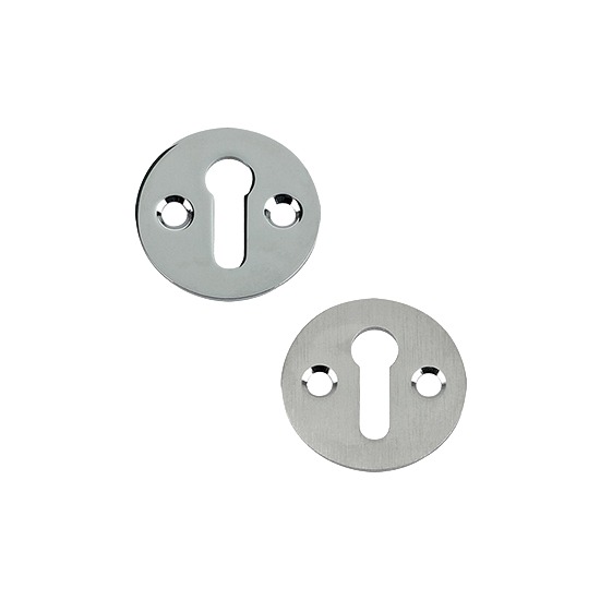 Zoo Hardware Flat Key Profile Victorian Escutcheon - 32mm Diameter