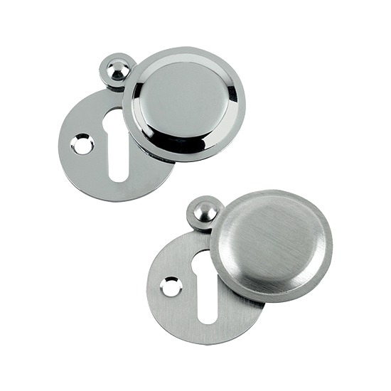 Zoo Hardware Covered Key Profile Victorian Escutcheon - 32mm Diameter