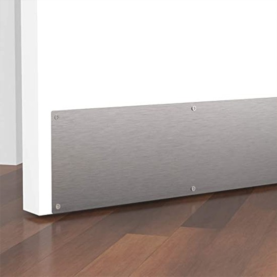 Satin Stainless Steel Kickplate 150mm