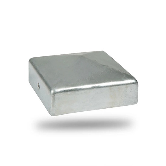 DuraPost Galvanised Post Cap & Bracket - 75 x 75mm