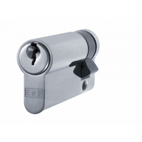 Eurospec CYA71145SC 45mm Single Euro Cylinder - Satin Chrome