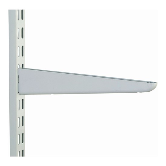 Sapphire DMDB370 White Medium Duty Twin Slot 370mm Shelf Bracket