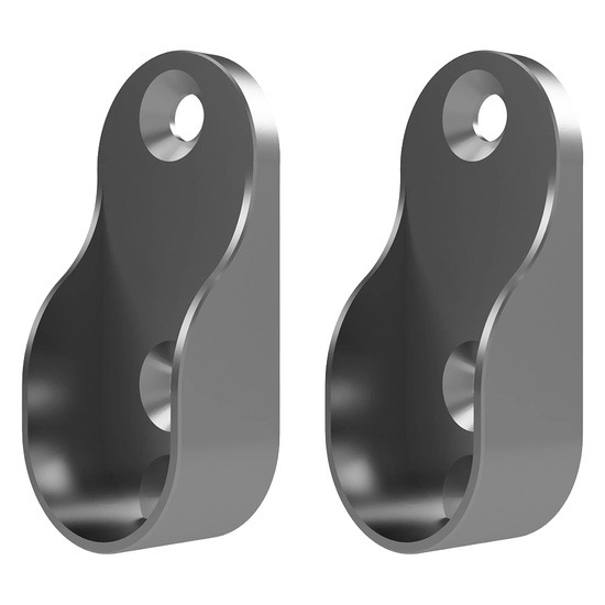 Rothley Q550XC Chrome Oval End Socket - Pack of 2