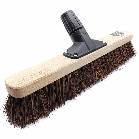 Cottam BPL00012 18" Bassine (Medium) Broom Head With Rapid Handle Attachment