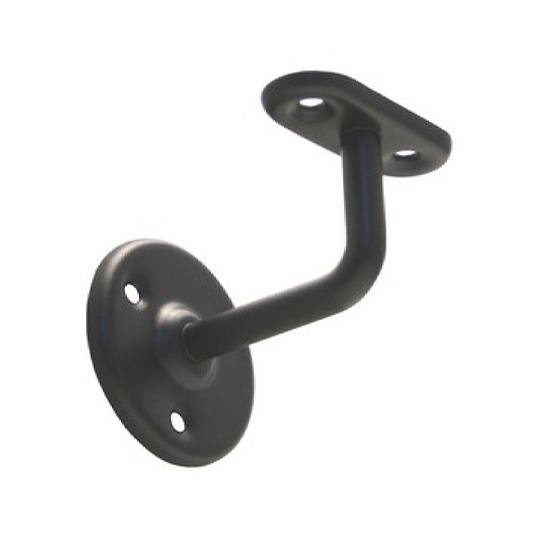 Steel 65mm Epoxy Black Handrail Bracket | C&W Berry