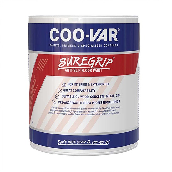 Coo-Var Anti-Slip Floor Paint - 2.5L