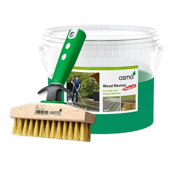 Osmo 6609 Wood Reviver Power Gel & Decking Brush - 2.5 Litre