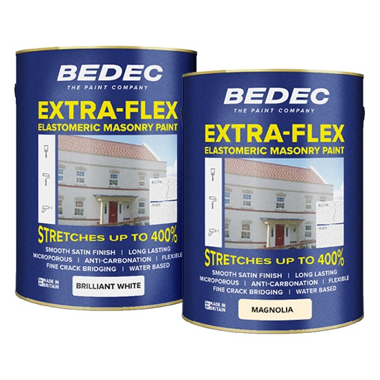 Bedec 5 Litre Extra Flex Smooth Masonry Paint
