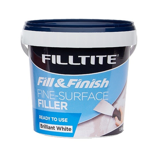Filltite F18368 Fill & Finish Ready Mixed Fine Surface Filler - 1.5Kg