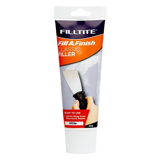 Filltite F18364 Fill & Finish Ready Mixed Classic Filler - 330gm Tube