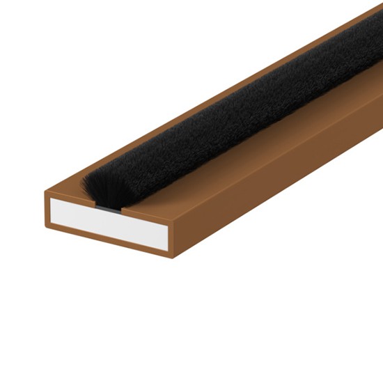Intumescent Smoke Seal Brushed Strip - 1050 x 20 x 4mm