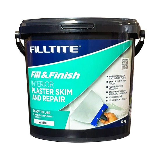 Filltite F18347 Fill & Finish Plaster Skim & Repair - 5kg