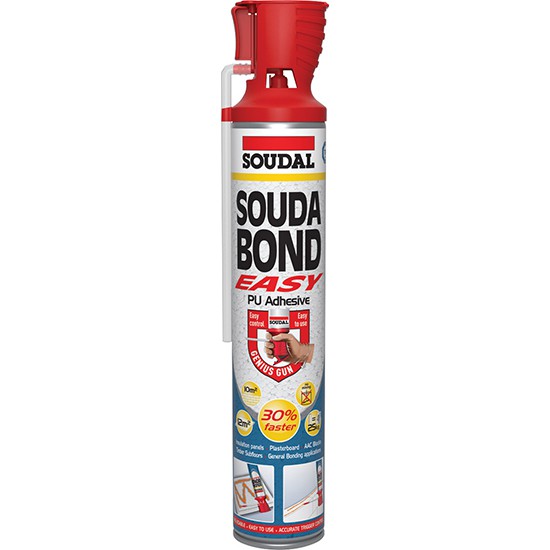 Soudal Soudabond PU Foam Easy Genius Gun - 750ml