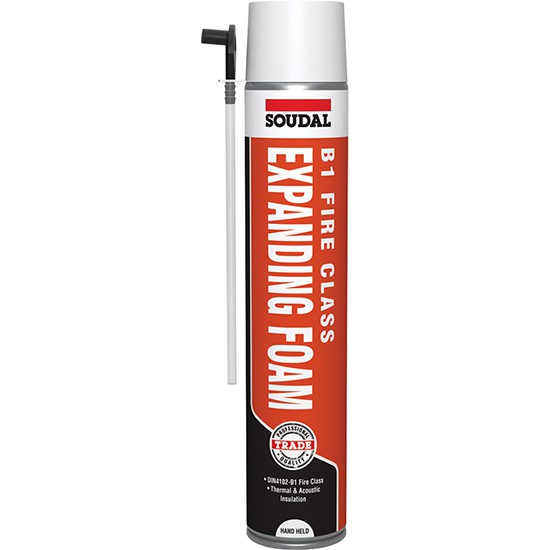 Soudal Trade Fire Rated Expanding Foam B1 - 750ml
