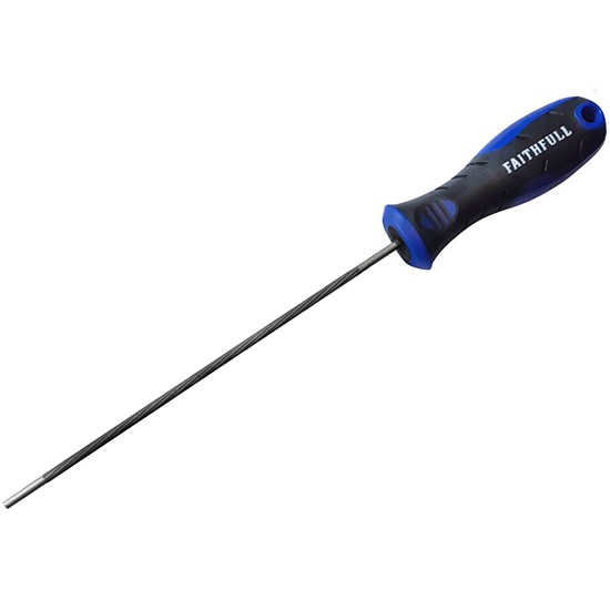 Faithfull FAIFIC532 Chainsaw File - 200 x 4mm