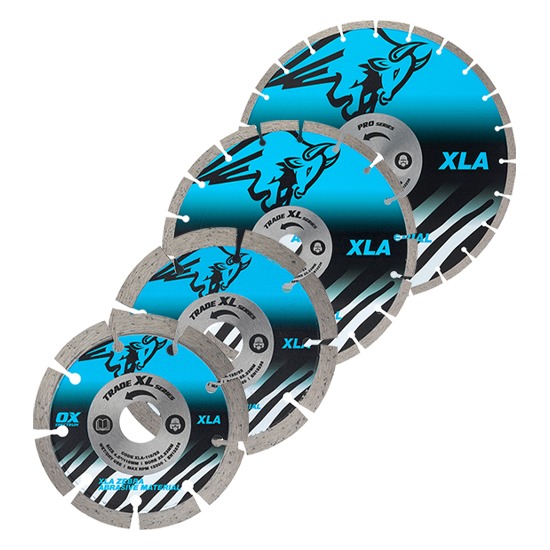 OX/ Spectrum XLA Super Turbo Abrasive Products Diamond Blade