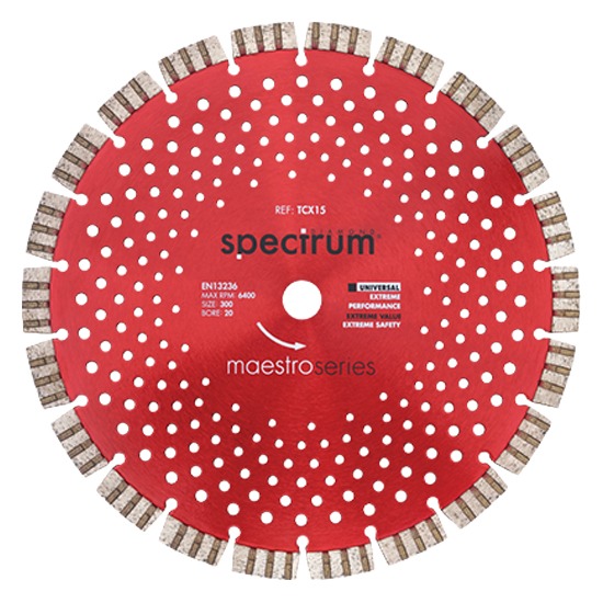 Spectrum TCX15 300mm Diamond Disc