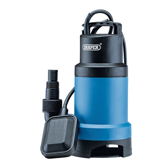 Draper 61621 Dirt Water Submersible Pump  550w 166l/min