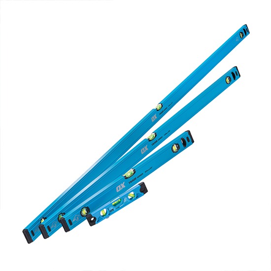 Ox 4 Piece Trade Spirit Level Set