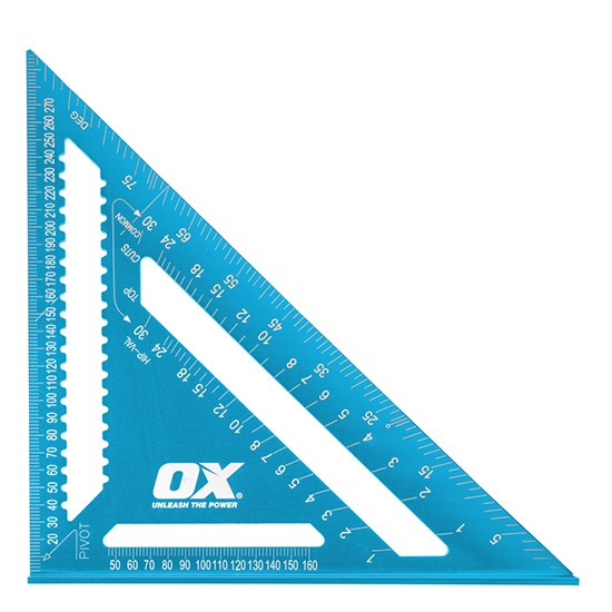 Ox Tools OX-P506530 Pro Aluminium Rafters Square Metric - 300mm