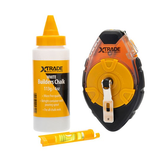 XTrade X0900072 Chalk Line Set - 30m