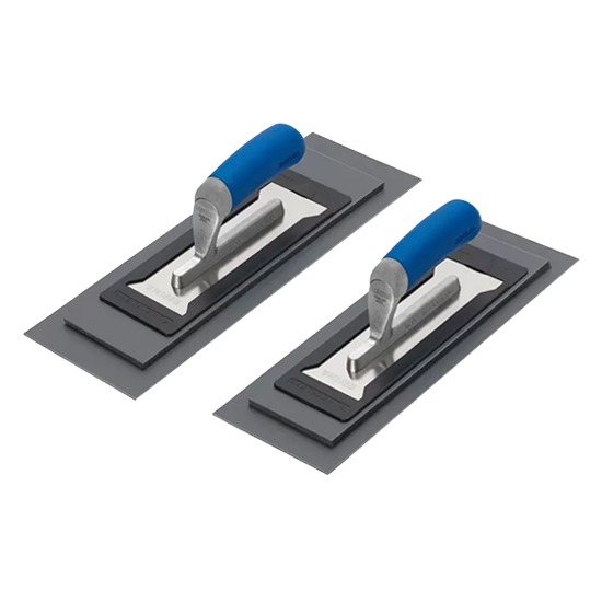 Refina PLAZIFLEX Mini 2-Piece S/S Skimming Trowel & Plastic Slot Blade