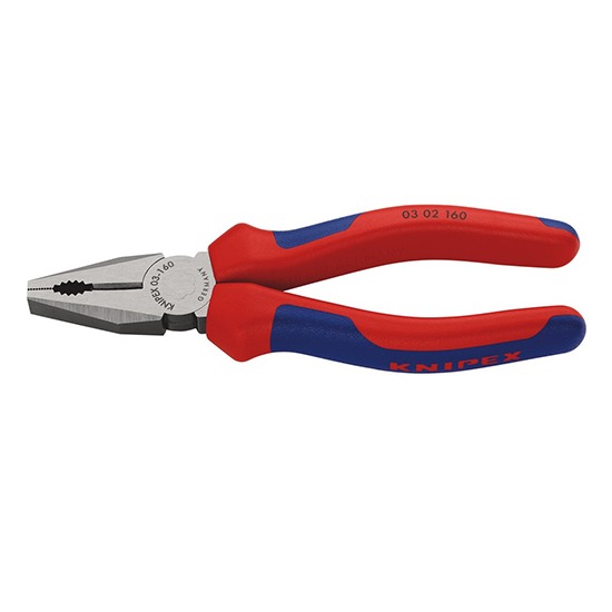 Knipex 03 02 160 SB Combination Pliers Heavy Duty Handle 49170 - 160mm