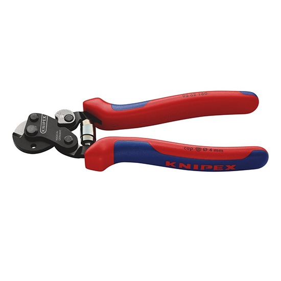 Knipex 04598 Wire Rope Cutters with Heavy Duty Handles - 160mm