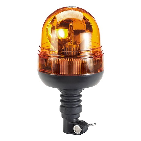 Draper 63880 12/24V Flexible Spigot Base Rotating Beacon