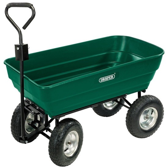 Draper 52628 120L Heavy Duty Tipping Cart