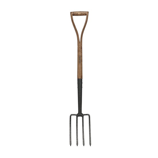 Draper 14304 Carbon Steel Border Fork with Ash Handle