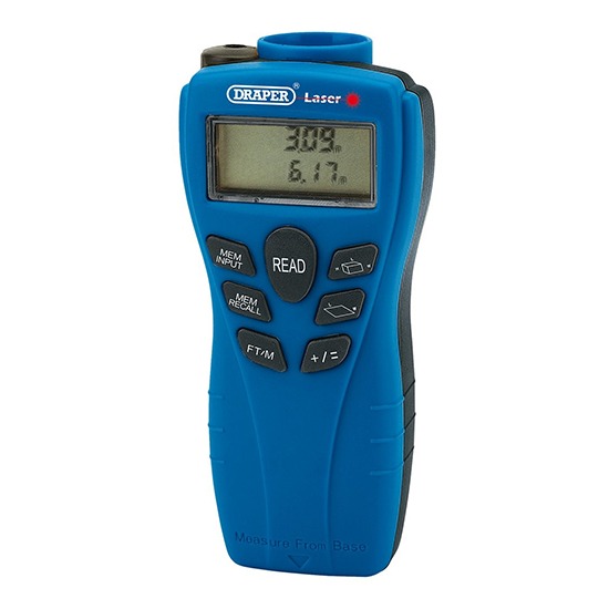 Draper 88988 Distance Measure/Stud Detector with Laser Pointer