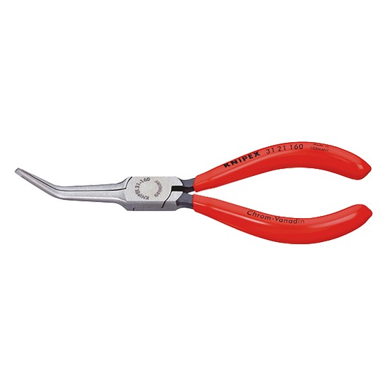 Knipex 55738 160mm 31-21-160 SB Bent Needle Nose Pliers